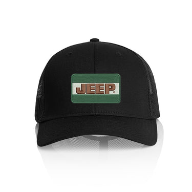 Funky Font Jeep Trucker Hat