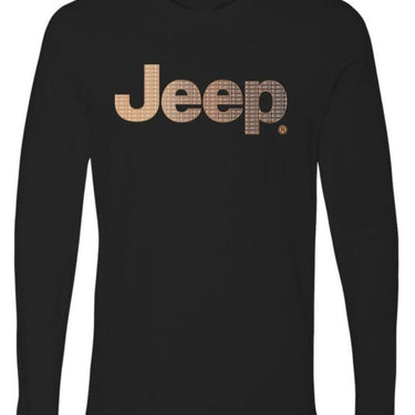 Melanated Jeep Logo Long Sleeve T-Shirt